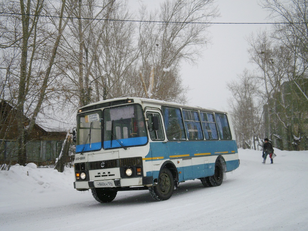 Красноярский край, ПАЗ-3205-50 № У 860 ЕН 124