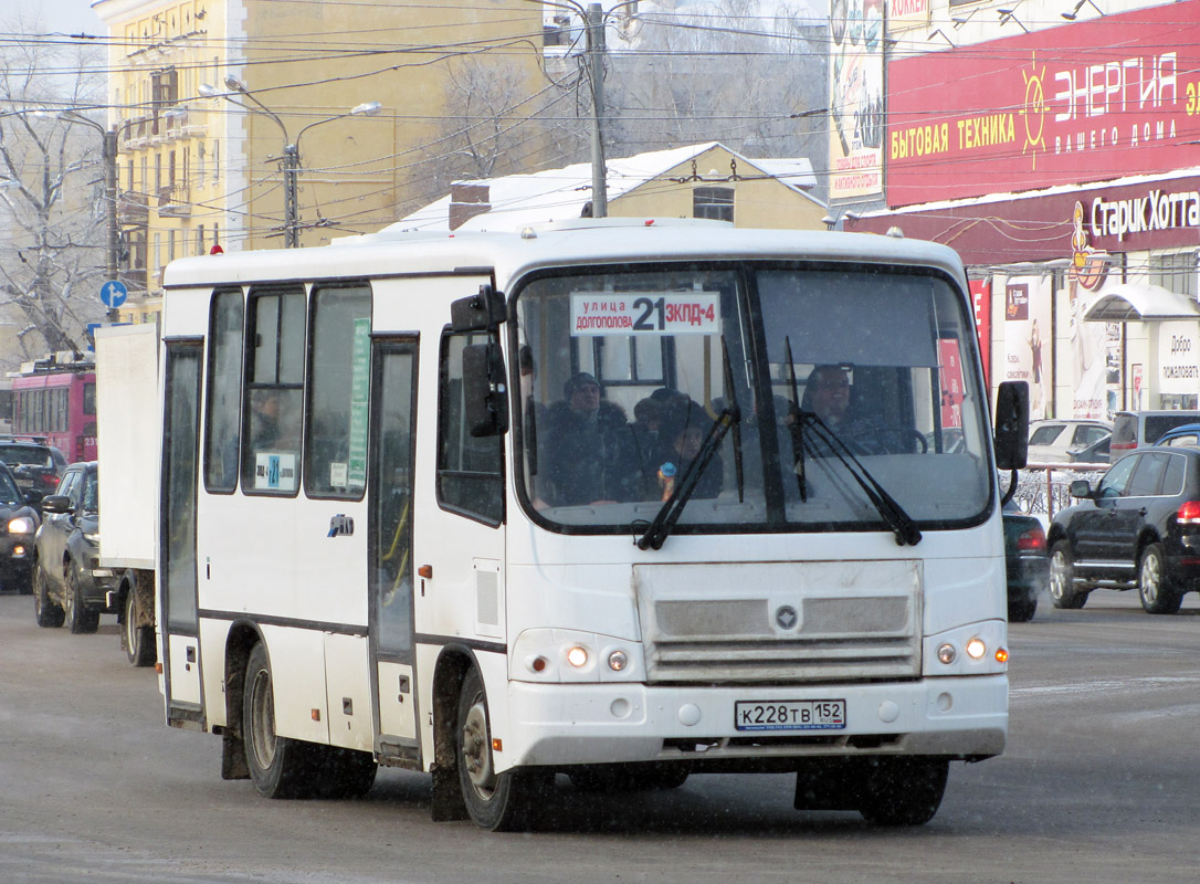 Нижегородская область, ПАЗ-320302-08 № К 228 ТВ 152