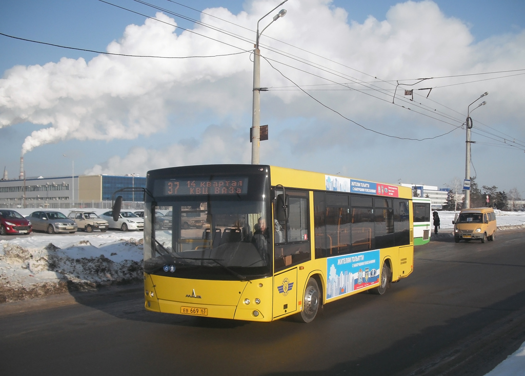 Самарская область, МАЗ-206.067 № ЕВ 669 63