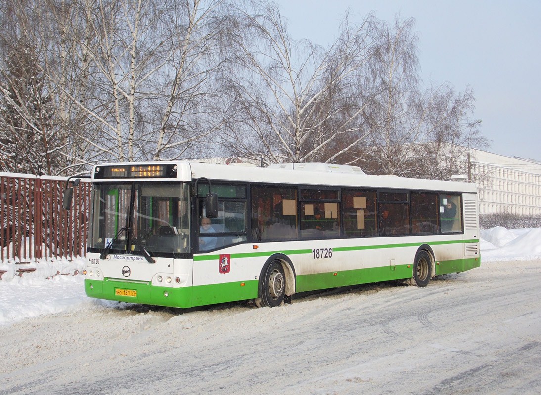 Москва, ЛиАЗ-5292.21 № 18726