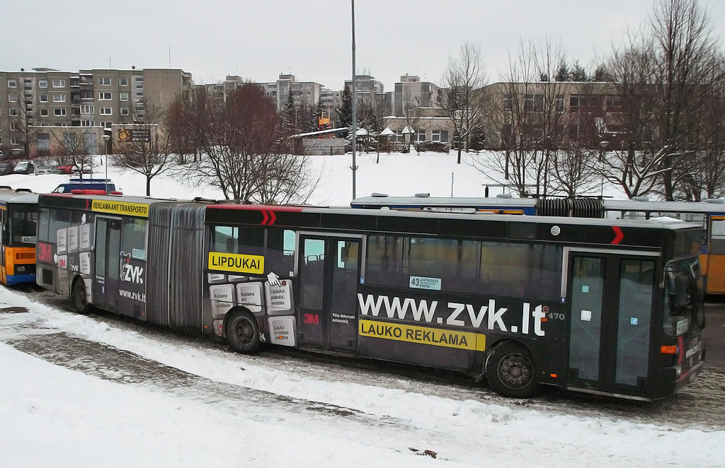 Литва, Mercedes-Benz O405G № 470