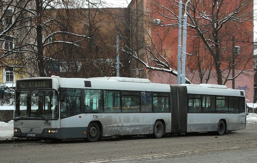 Литва, Volvo 7700A № 778