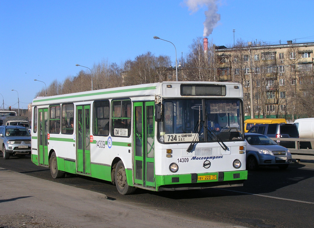 Москва, ЛиАЗ-5256.25 № 14309