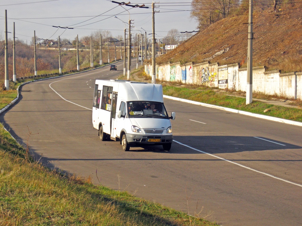 Луганская область, Рута 20 № BB 2774 AA