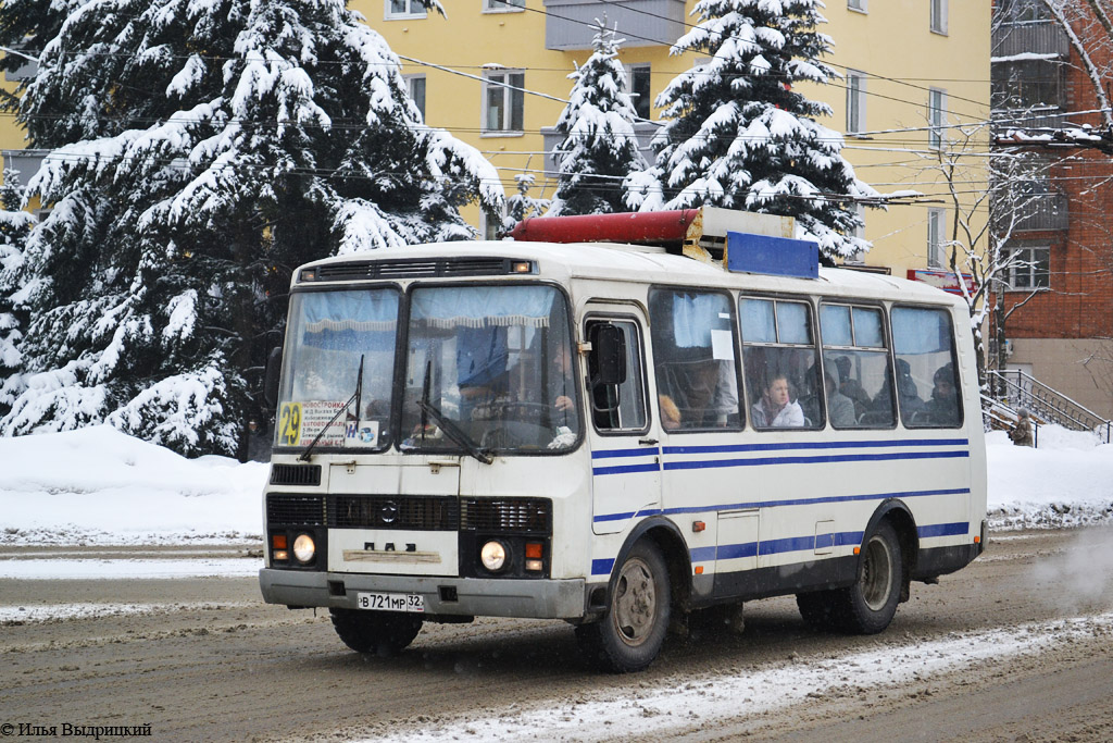 Брянская область, ПАЗ-3205-110 № В 721 МР 32