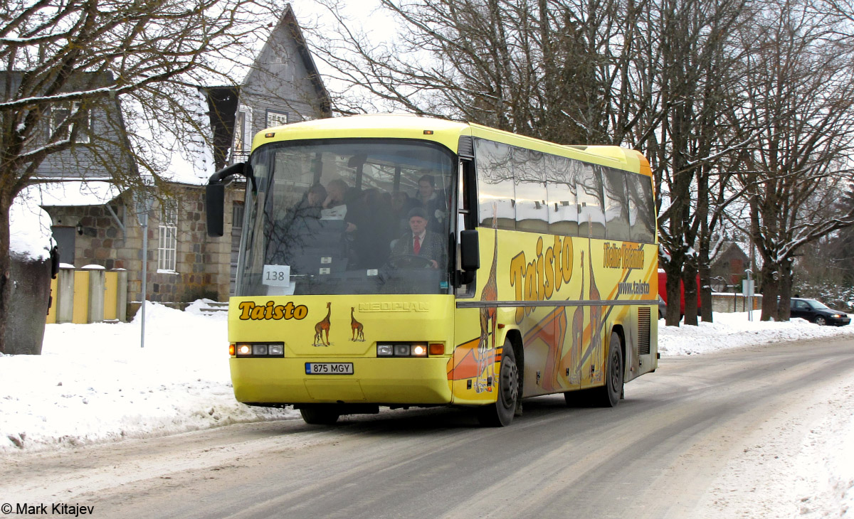 Эстония, Neoplan N316SHD Transliner № 875 MGY