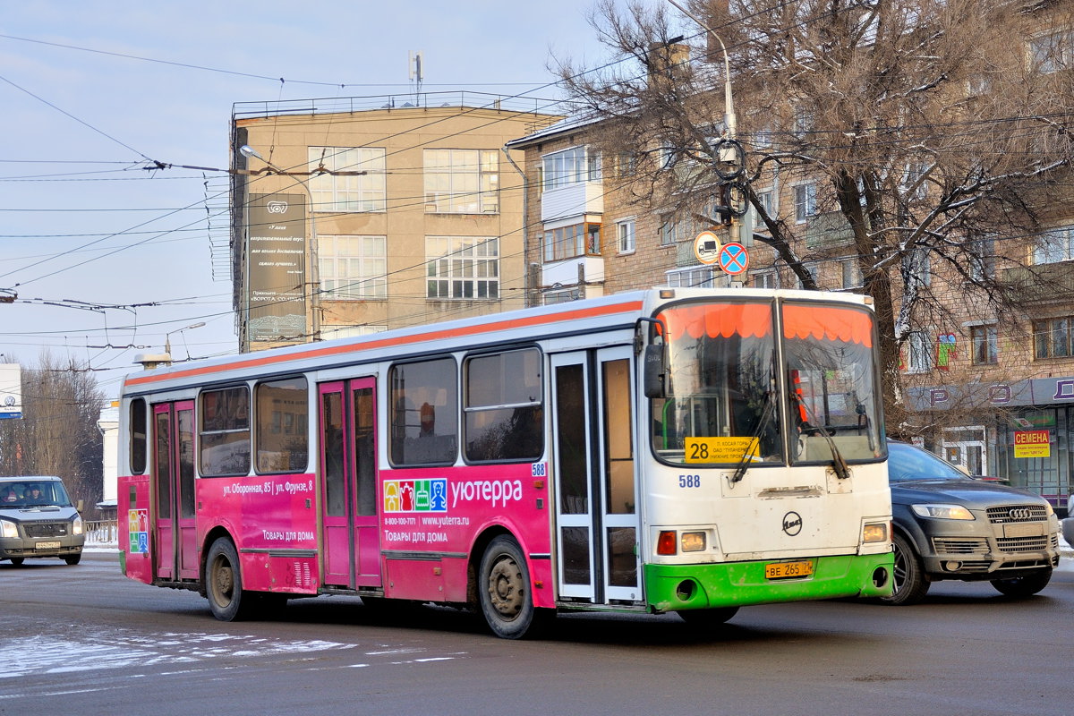 Тульская область, ЛиАЗ-5256.45 № 588