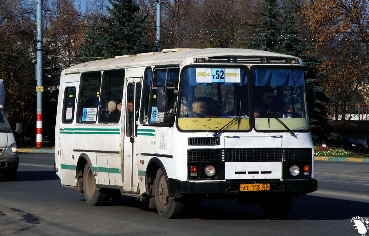 Нижегородская область, ПАЗ-3205-110 № АТ 113 52