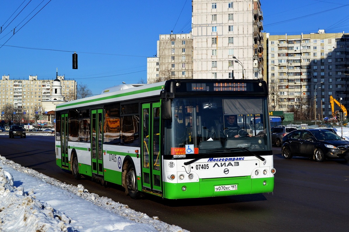 Москва, ЛиАЗ-5292.22 (2-2-2) № 07405