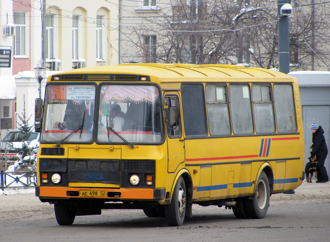 Нижегородская область, ПАЗ-4234 № АС 498 52