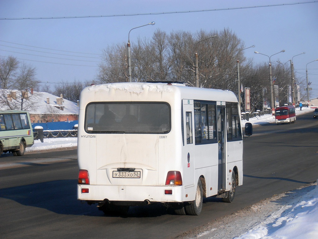 Нижегородская область, Hyundai County SWB C08 (ТагАЗ) № У 333 ХО 52