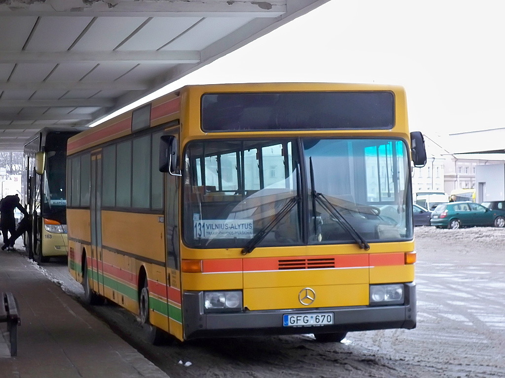 Литва, Mercedes-Benz O407 № GFG 670