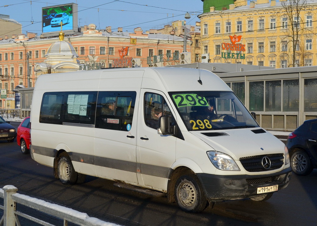 Санкт-Петербург, Луидор-22360C (MB Sprinter) № Н 191 НТ 178