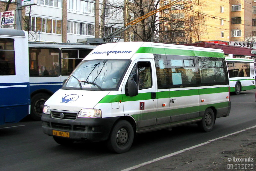 Москва, FIAT Ducato 244 CSMMC-RLL, -RTL № 04211