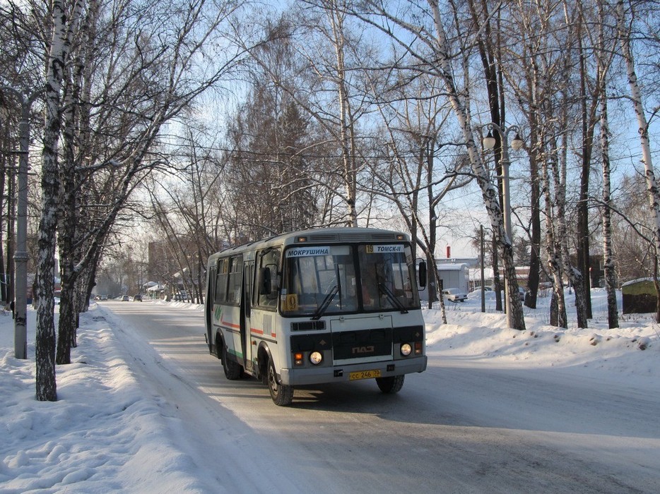 Tomsk region, PAZ-32054 # СС 246 70