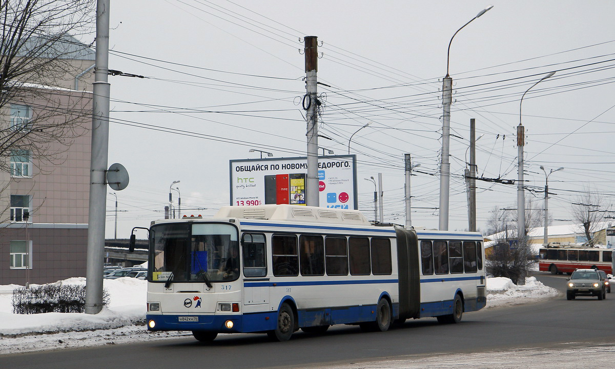 Новгородская область, ЛиАЗ-6212.70 № 317