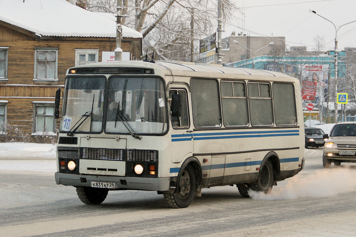 Архангельская область, ПАЗ-32054 № К 831 КУ 29