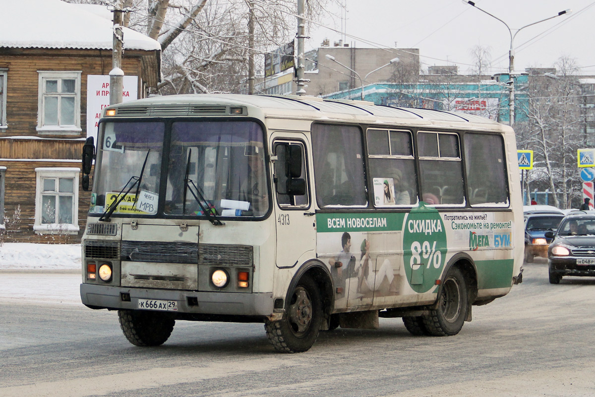 Архангельская область, ПАЗ-32054 № 4313