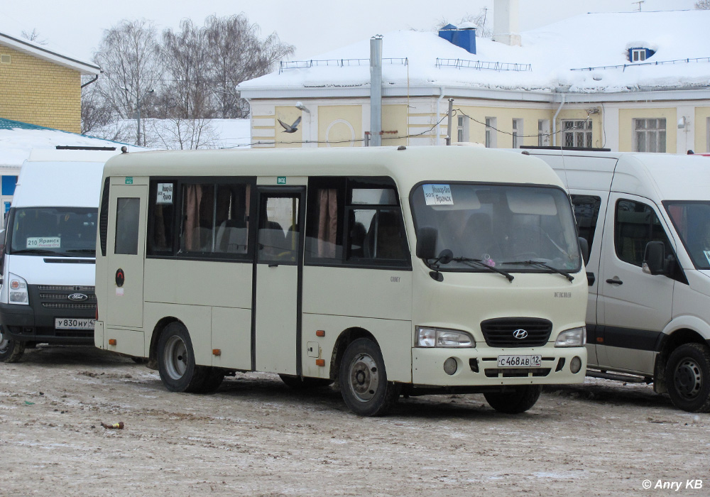 Марий Эл, Hyundai County SWB C08 (РЗГА) № С 468 АВ 12