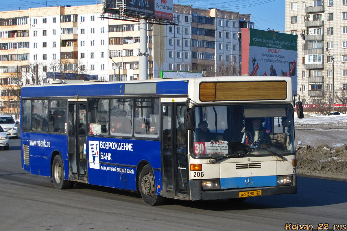 Алтайский край, Mercedes-Benz O405N № АО 590 22