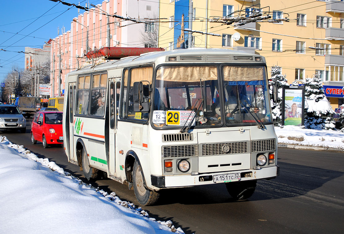 Брянская область, ПАЗ-32054 № А 151 ТС 32