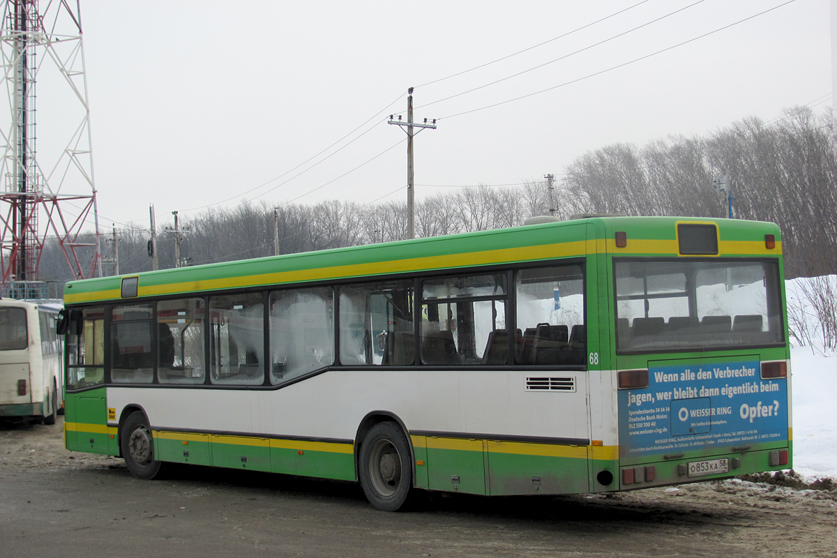 Penzai terület, Mercedes-Benz O405N2 sz.: О 853 КА 58