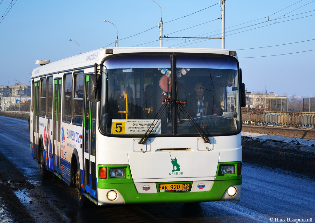 Bryansk region, LiAZ-5256.46 Nr. 424