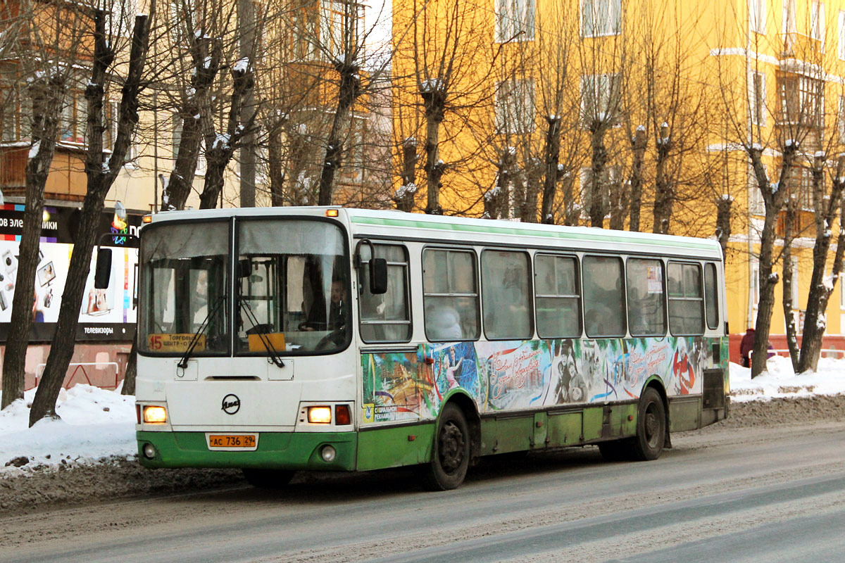 Архангельская область, ЛиАЗ-5256.45 № АС 736 29