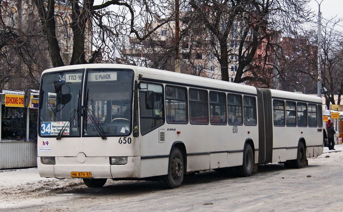 Ростовська область, Mercedes-Benz O345G № 650