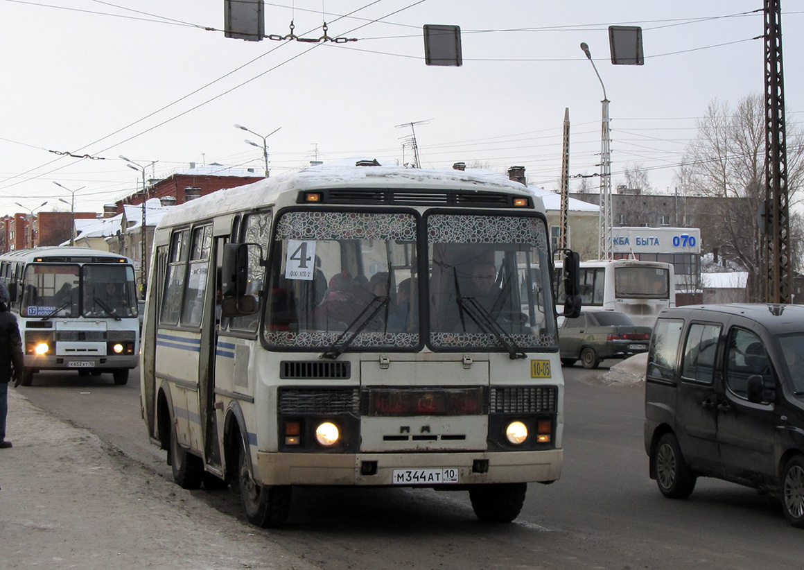 Карелия, ПАЗ-32054 № М 344 АТ 10