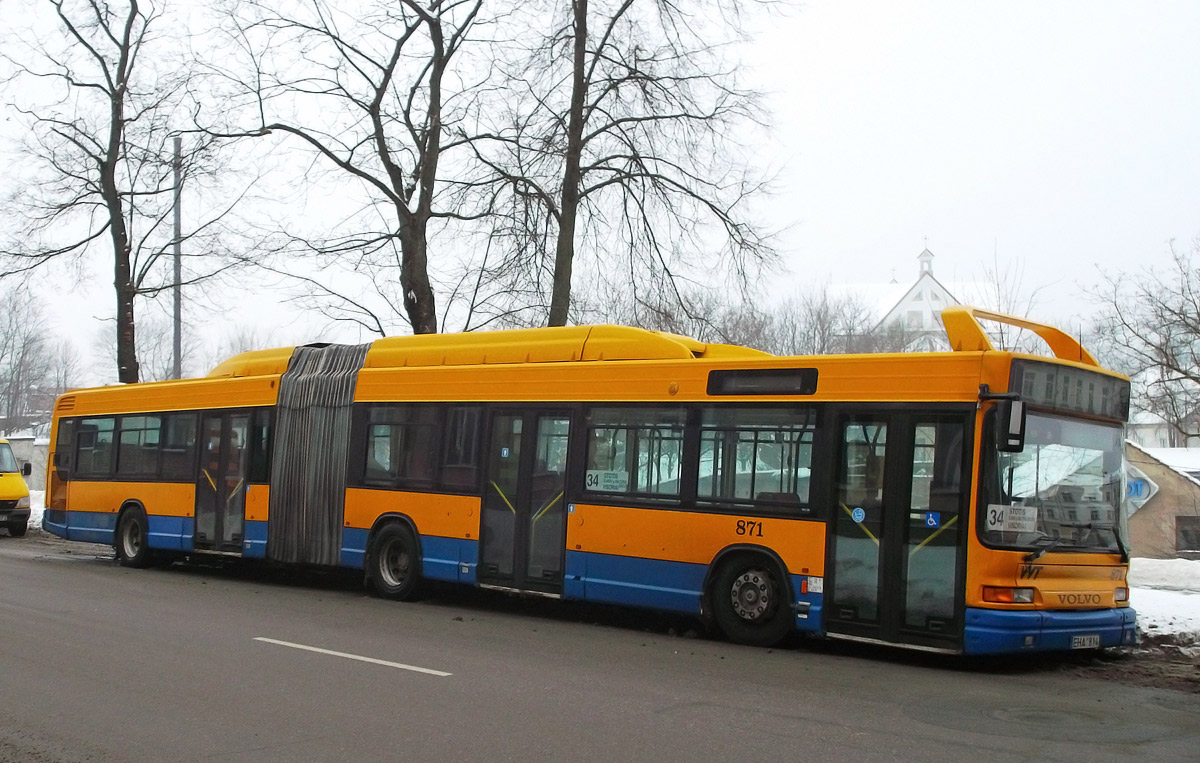 Литва, Heuliez GX417 GNV № 871