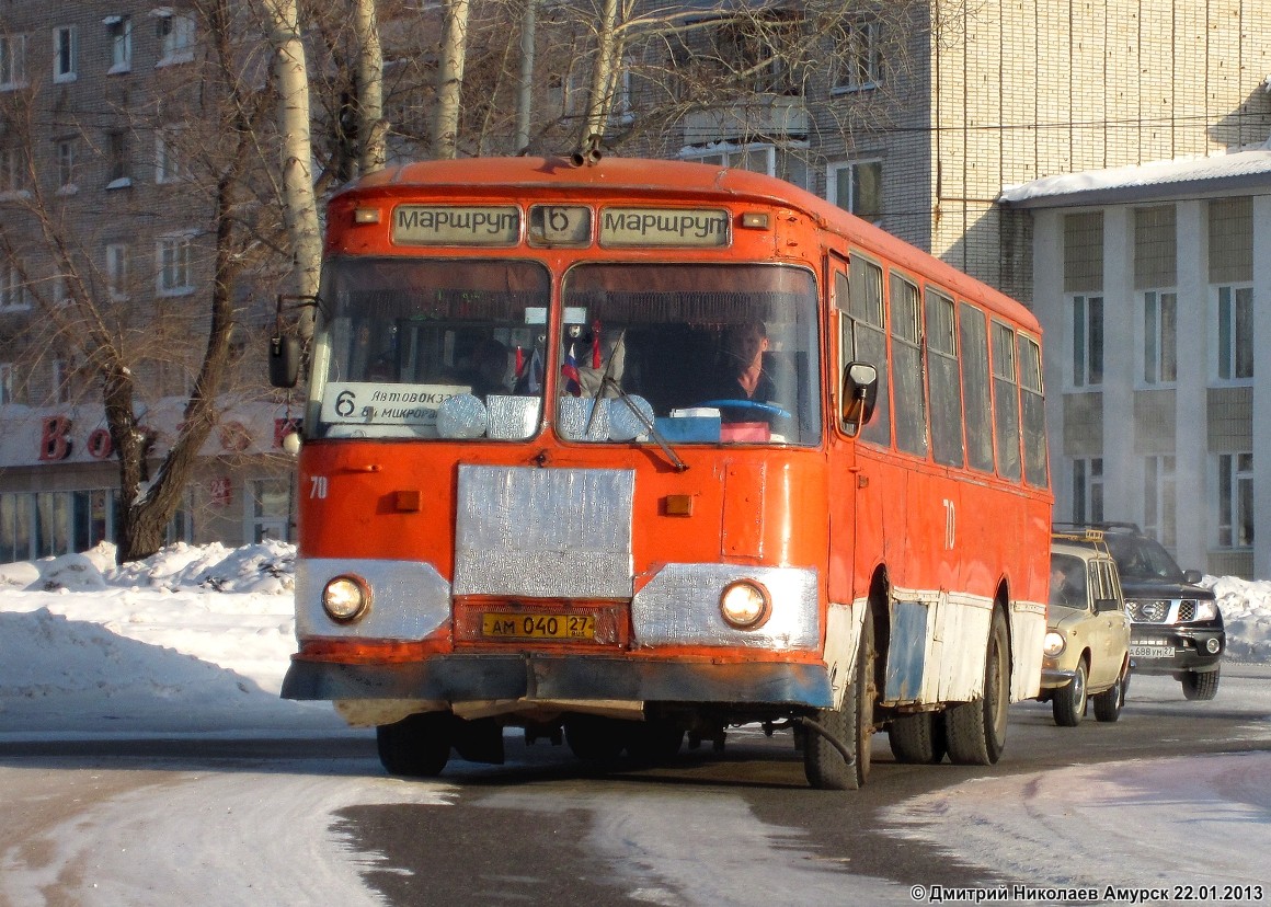 Хабаровский край, ЛиАЗ-677М № 70