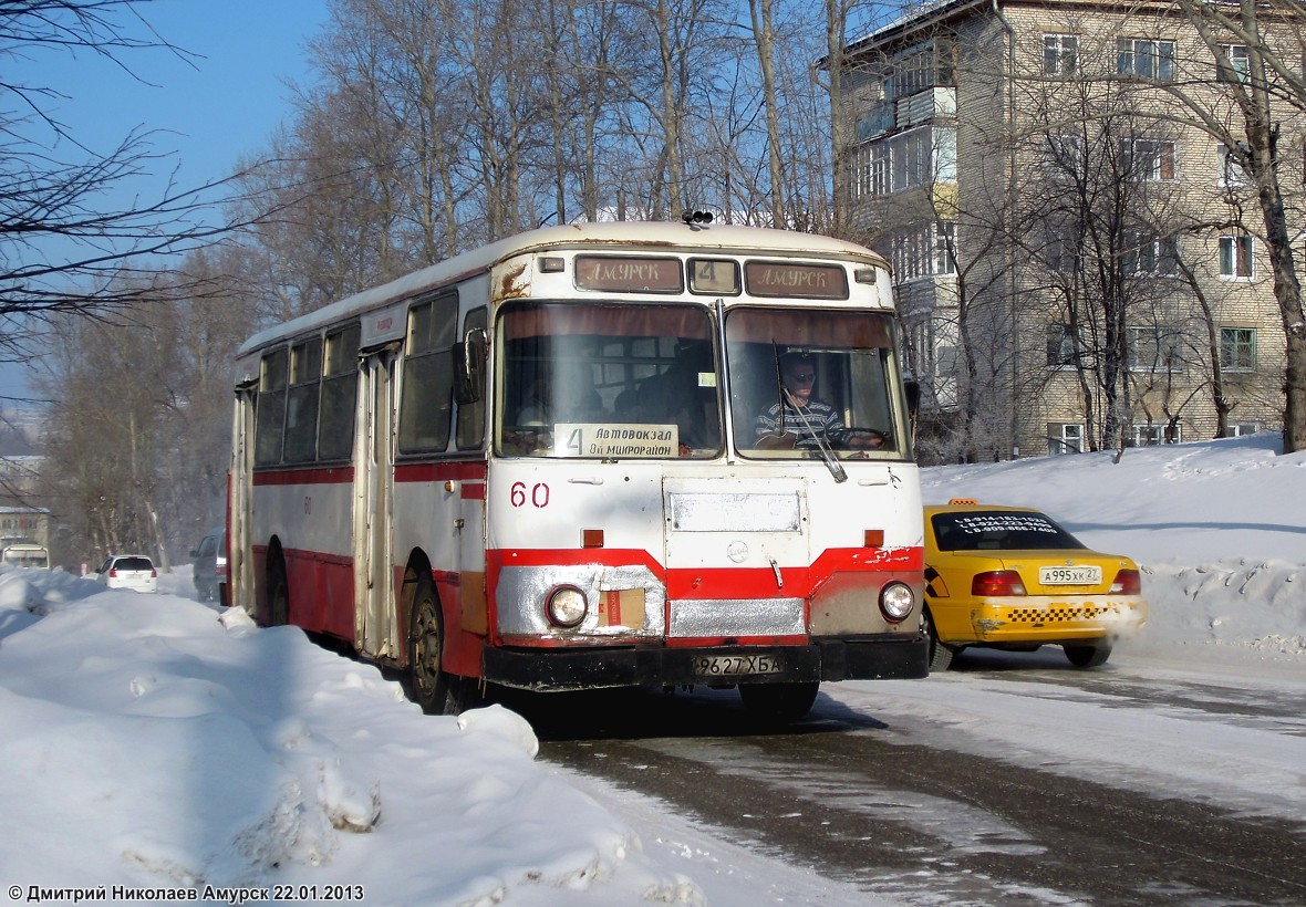 Хабаровский край, ЛиАЗ-677М № 60