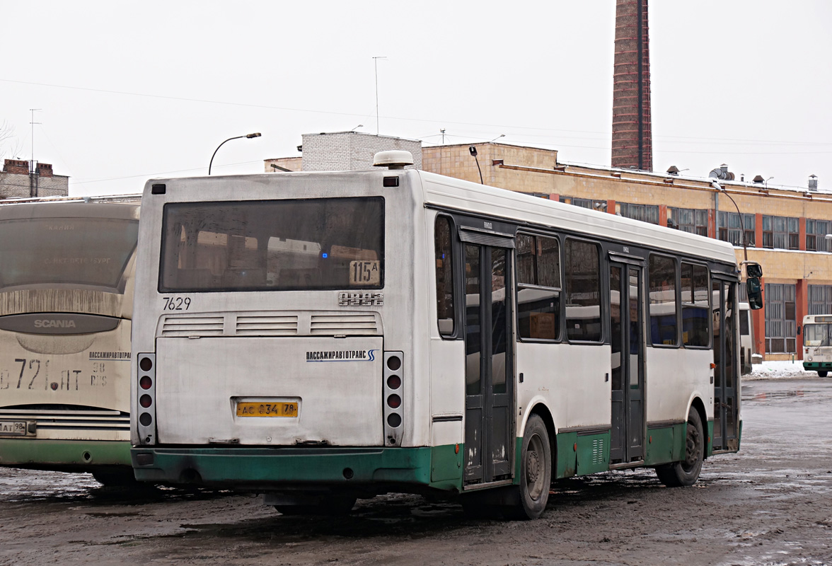 Санкт-Петербург, ЛиАЗ-5256.25 № 7629