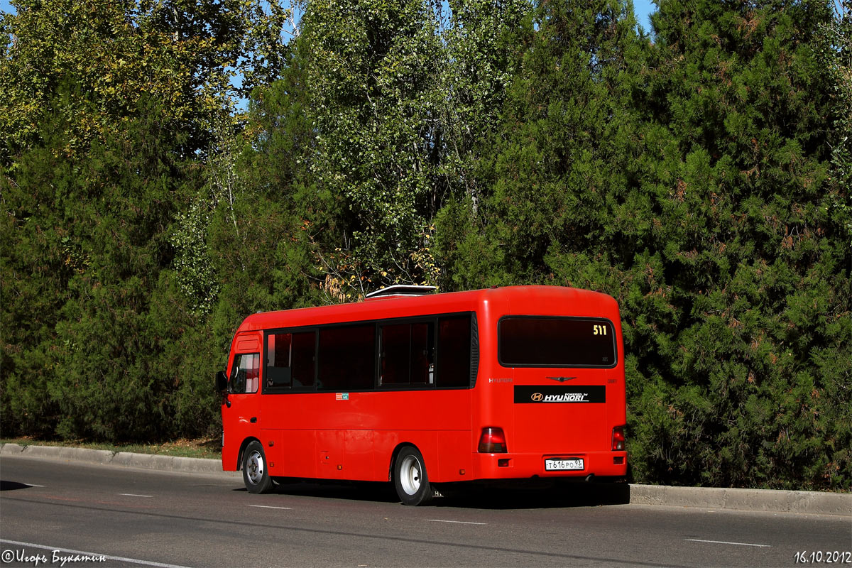 Krasnodar region, Hyundai County LWB C09 (TagAZ) Nr. Т 616 РО 93