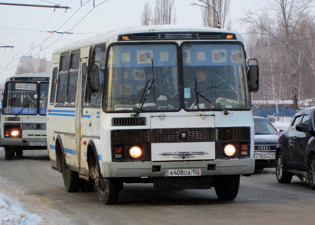 Нижегородская область, ПАЗ-3205-110 № А 408 ОА 152