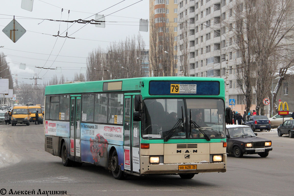 Воронежская область, Mercedes-Benz O405 № ВВ 628 36