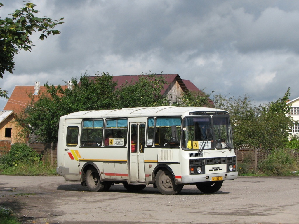 Ленинградская область, ПАЗ-32053 № АЕ 488 47