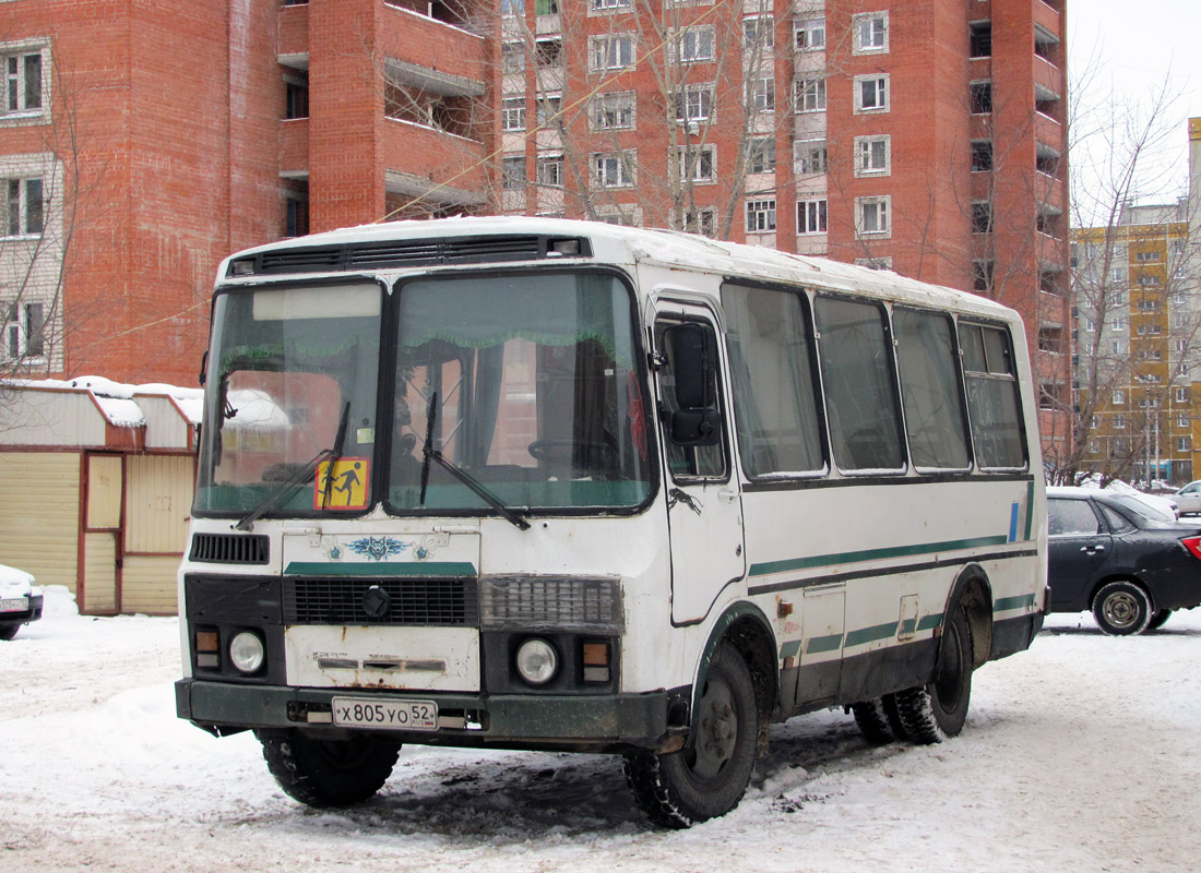 Нижегородская область, ПАЗ-3205-110 № Х 805 УО 52