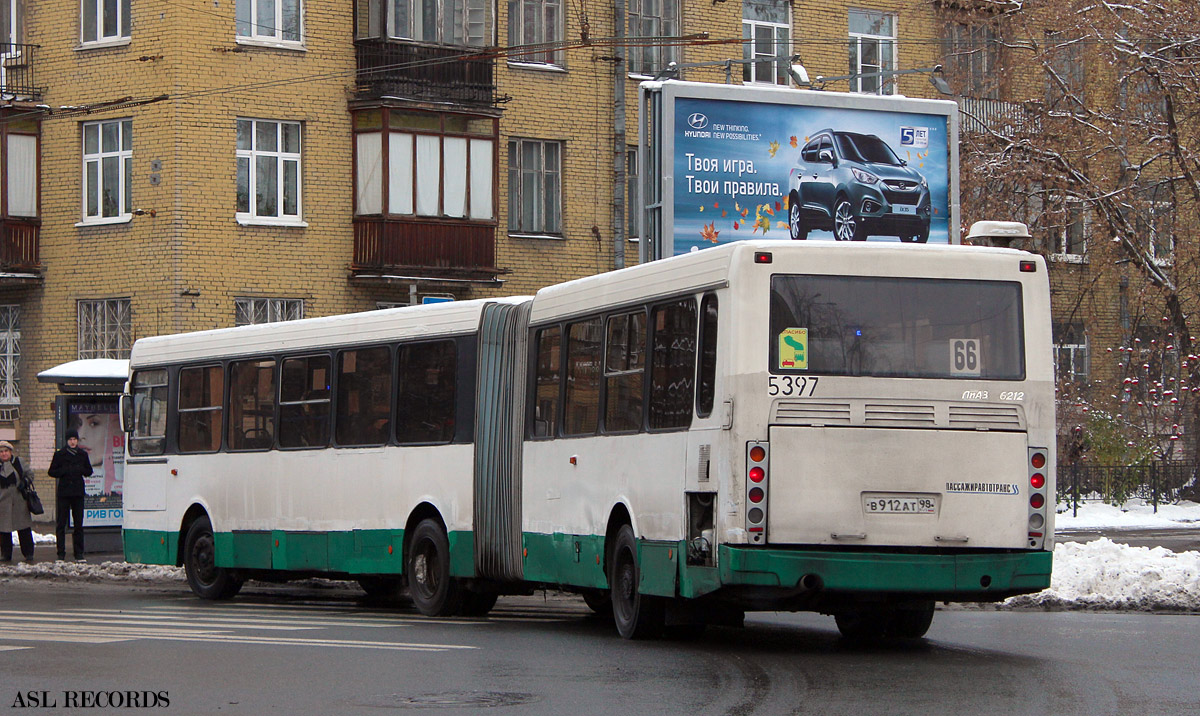 Санкт-Петербург, ЛиАЗ-6212.00 № 5397