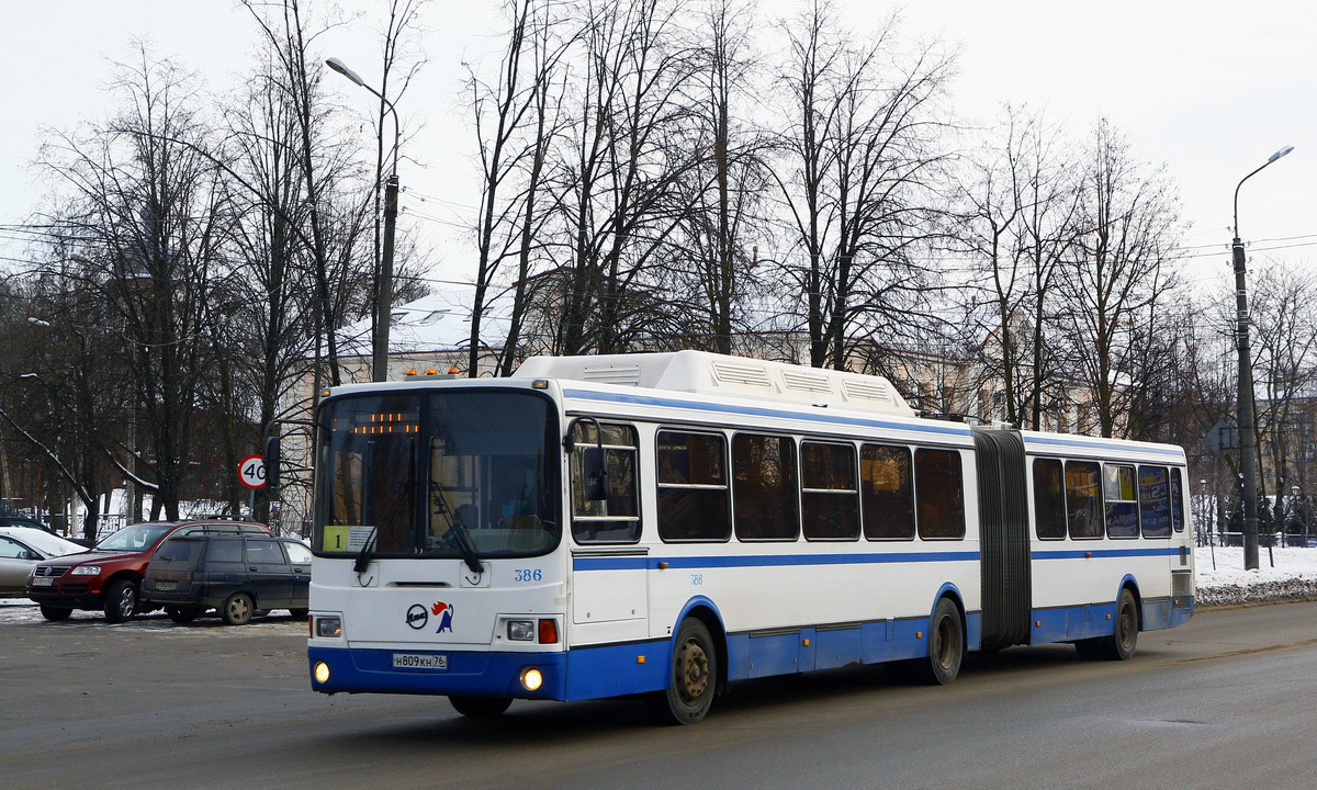 Новгородская область, ЛиАЗ-6212.70 № 386