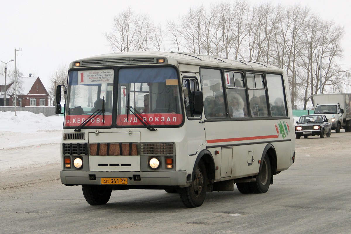 Архангельская область, ПАЗ-32054 № АС 361 29