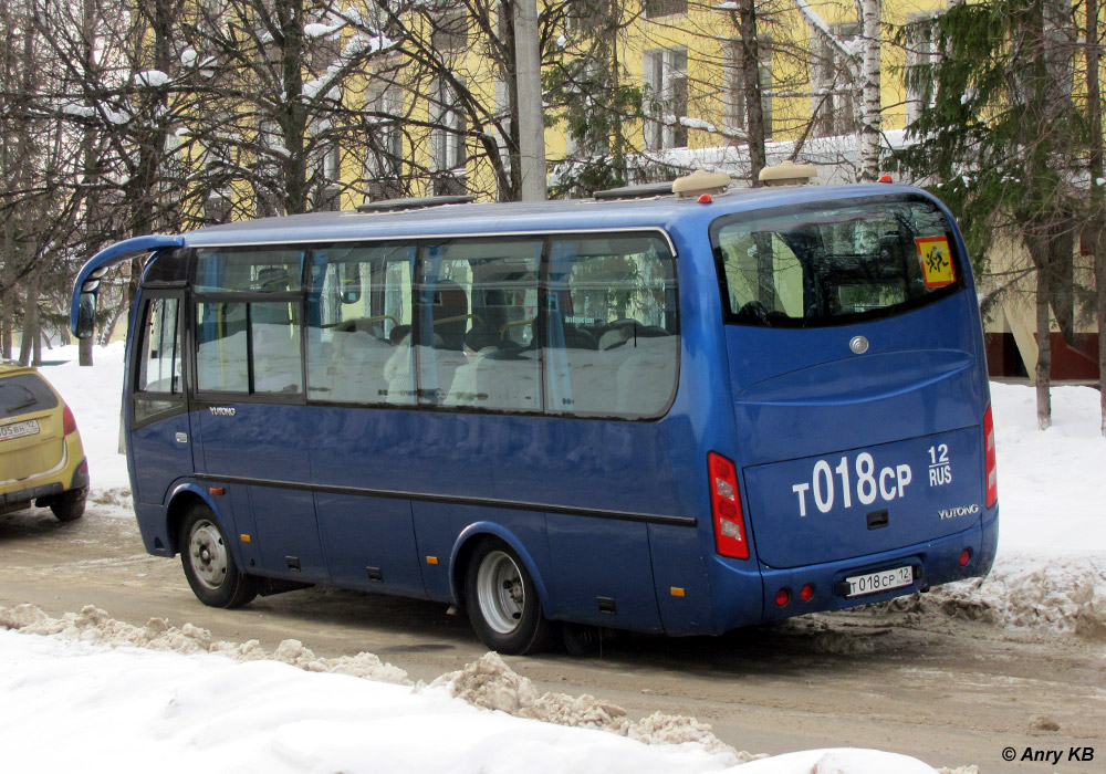 Марий Эл, Yutong ZK6737D № Т 018 СР 12