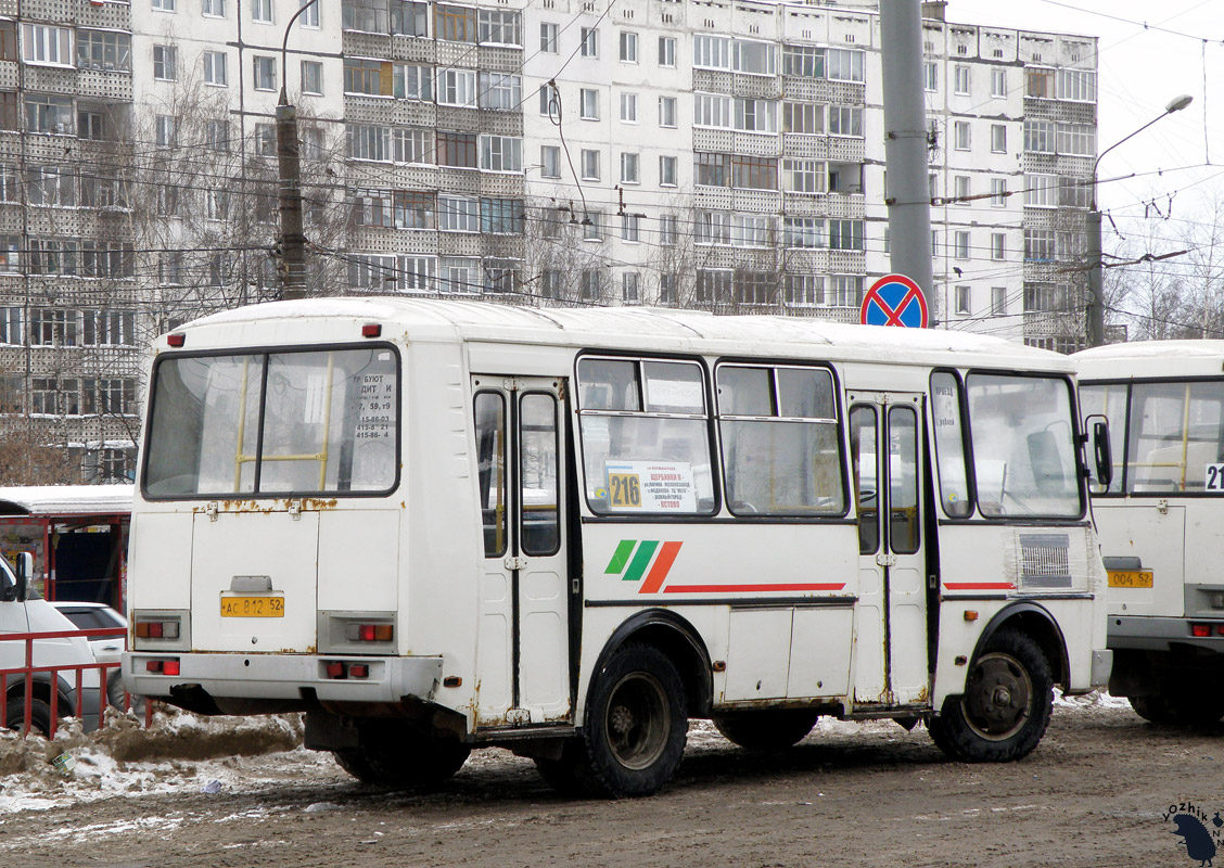 Нижегородская область, ПАЗ-32054 № АС 812 52