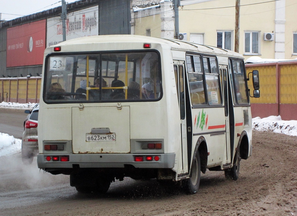 Нижегородская область, ПАЗ-32054 № В 623 КМ 152