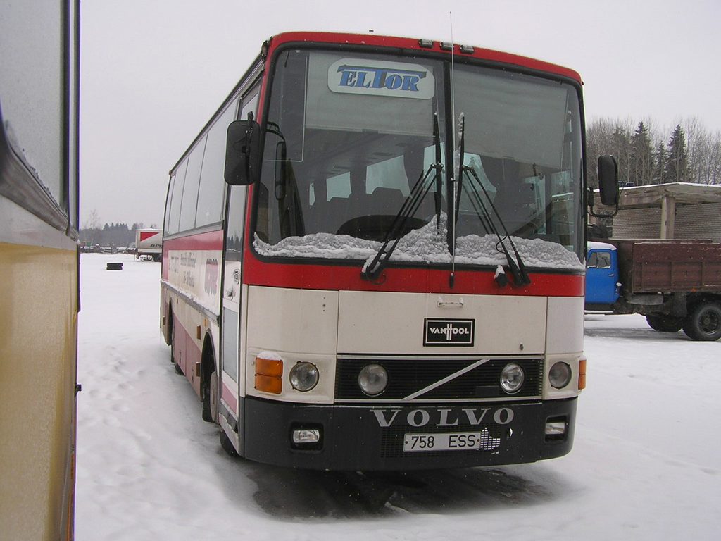Эстония, Van Hool T8 Alizée № 758 ESS