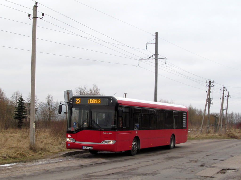 Литва, Solaris Urbino II 12 № 653