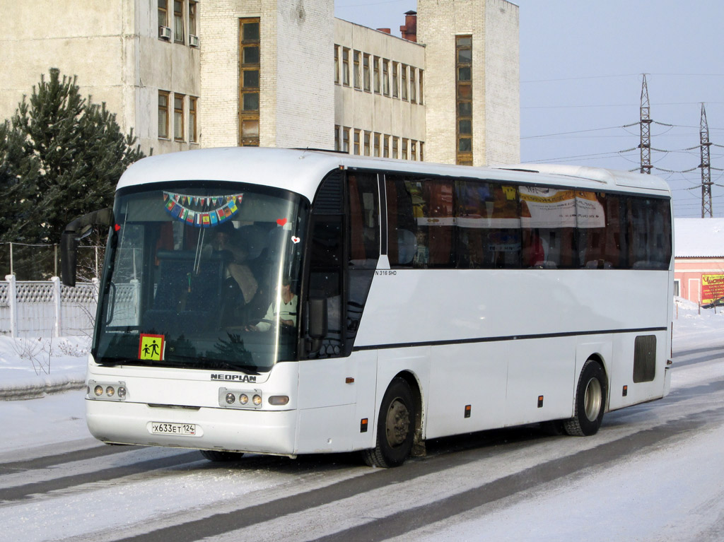 Красноярский край, Neoplan N316SHD Euroliner № Х 633 ЕТ 124