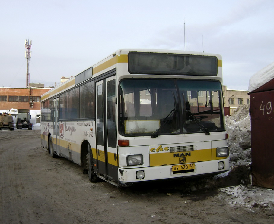 Пермский край, MAN 791 SL202 № АУ 430 59