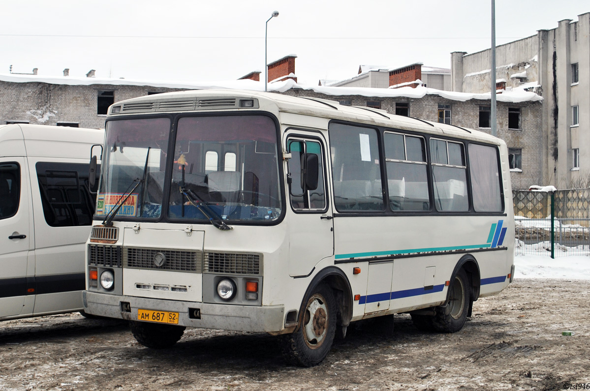 Нижегородская область, ПАЗ-32053 № АМ 687 52